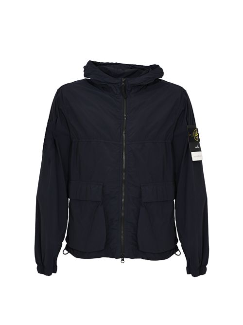 Parka 41000112 in nylon smerigliato Navy Blue STONE ISLAND | 41000112S0345V0020